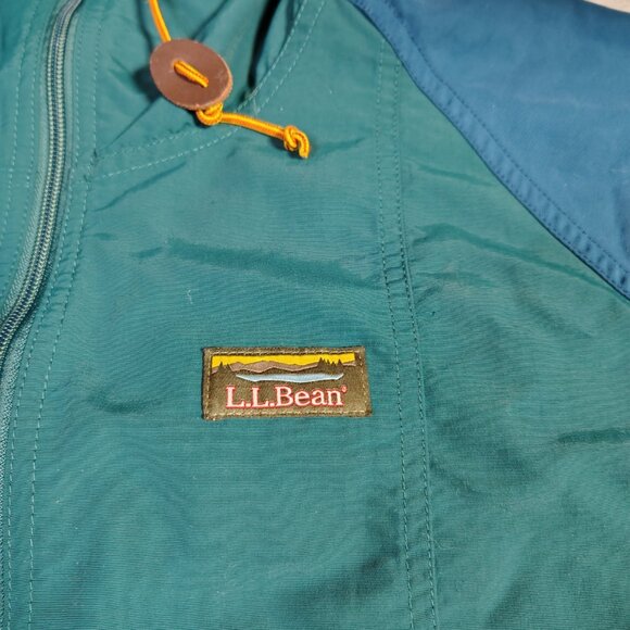 LL Bean Jacket Mens Size XL Mountain Classic Anorak Nylon Colorblock Aztec - Picture 5 of 11